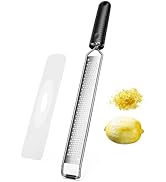Lemon Zester with Non-Slip Handle,Cheese Grater for Kitchen,15 inch