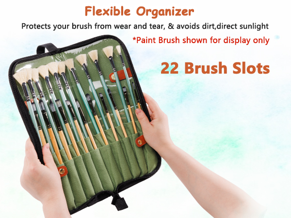 Paint Brush Holder & Organizer