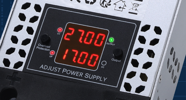 adjustable ac to dc converter