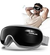 Morelax Eye Massager with Heat & Bluetooth Music, Birthday Gifts for Women, Reduce Eye Strain, He...