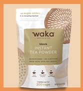 Waka Premium Instant Tea — Unsweetened and Concentrated Black Tea Powder — Classic — 100% Tea Lea...