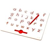 Play22 Magnetic Drawing Board - STEM Educational Learning ABC Letters Kids Drawing Board - Writin...