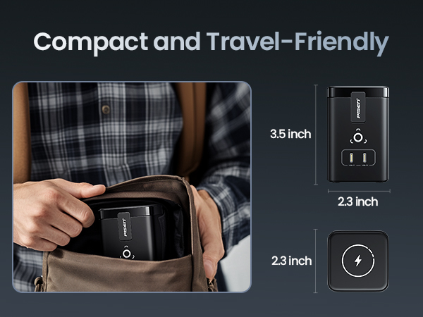 PISEN 4-in-1 Wireless Charging Station