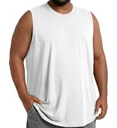 Big and Tall Shirts for Men Tank Tops Graphic Sleeveless Plus Size Tops | ADOREJOY Big and Tall C...