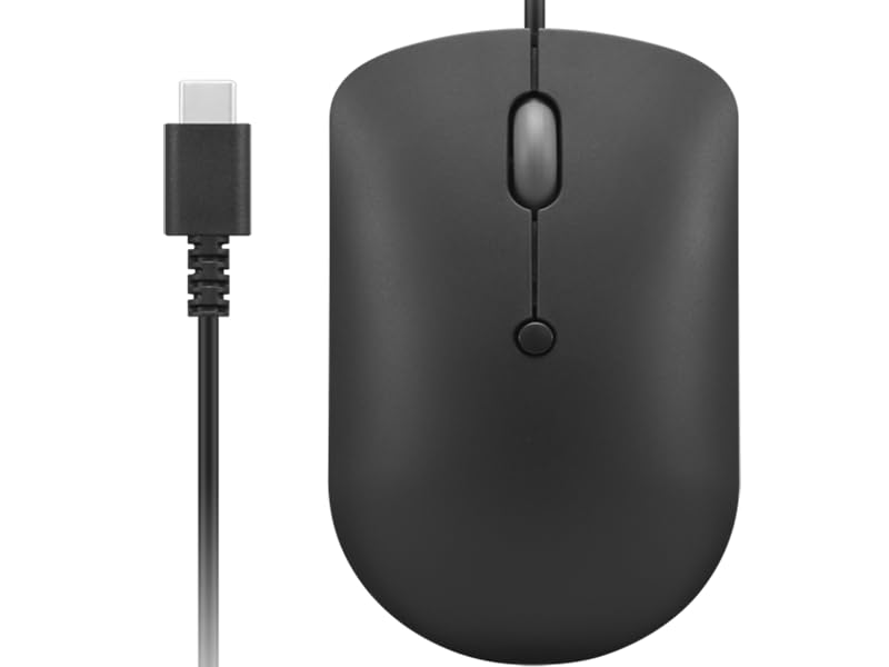 Lenovo 400 USB-C Wired Compact Mouse (GY51D20875)