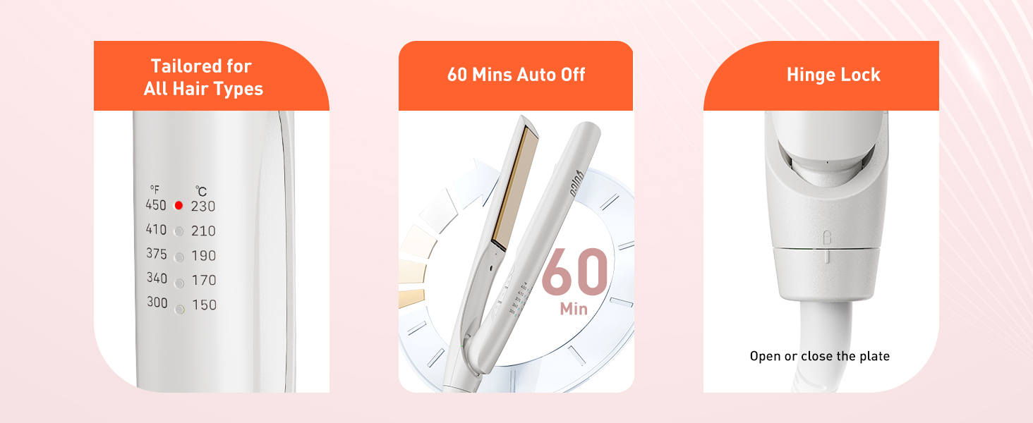 mini hair straightener