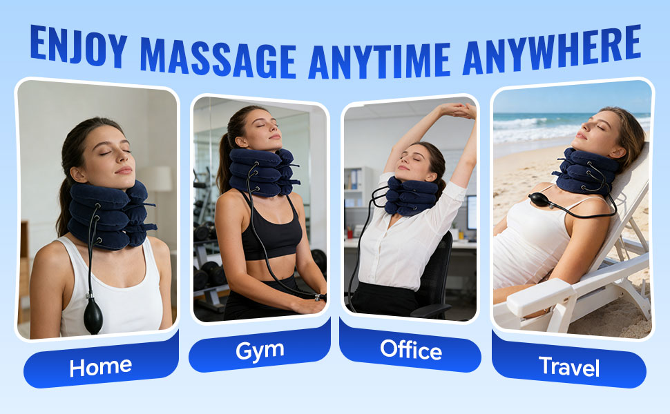 ENJOY MASSAGE ANYTIME ANYWHERE