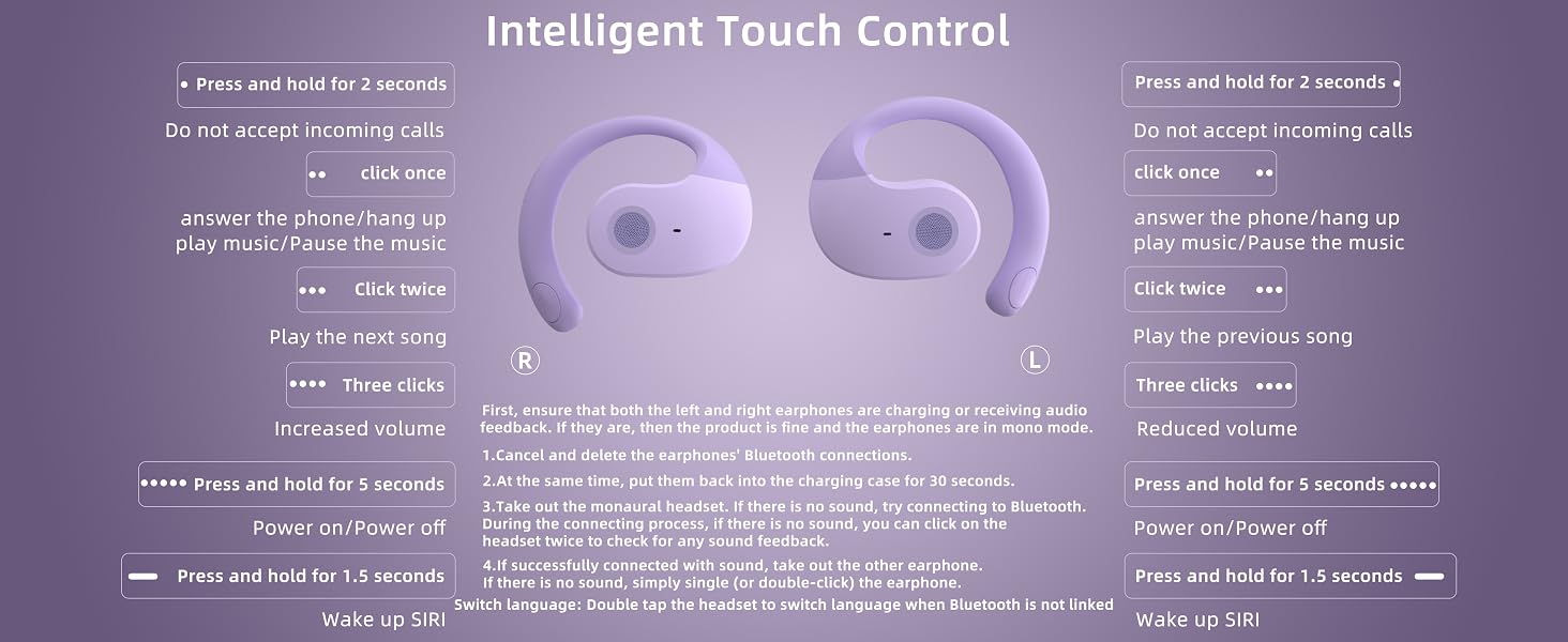 Intelligent touch, touch control, one -click switch, convenient and fast, language switching