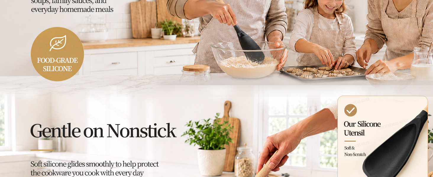 silicone spoon for cooking