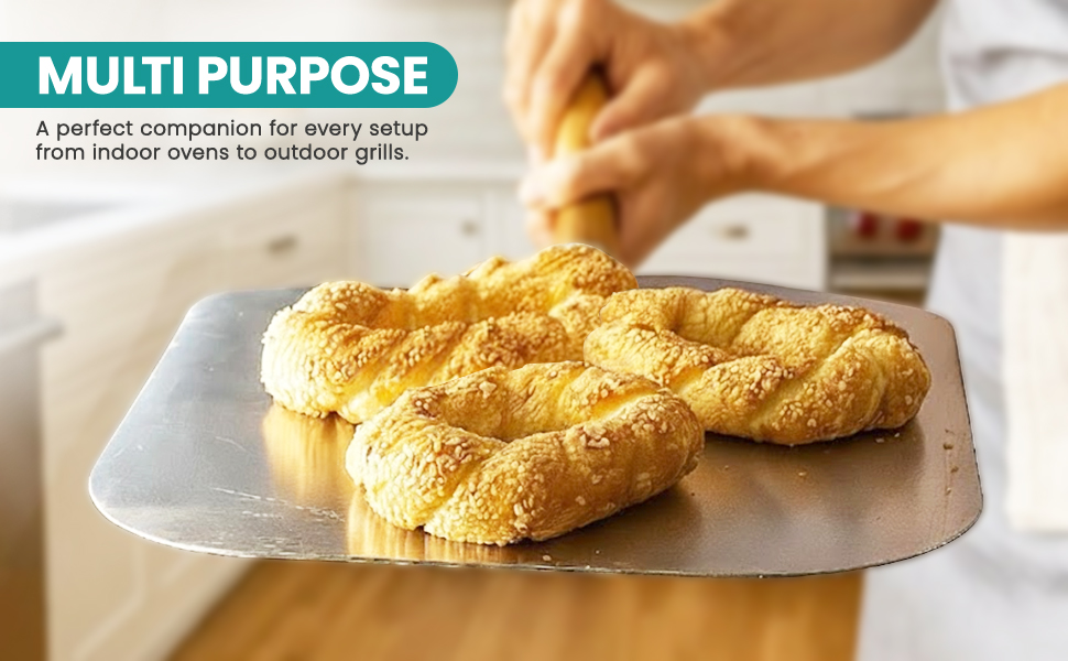 pizza peel and cutter set for all kind of outdoor and activities