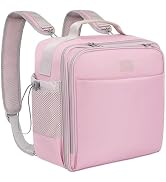SKYDUE 3-Inch 650-Sheet Zipper Binder with Adjustable Shoulder Strap & Handle, 3-Ring Zip Up Bind...