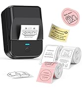 TYPONOS PM240 Label Maker Machine with 3 Tapes, 2" Portable Thermal Label Printer for Phone & PC,...