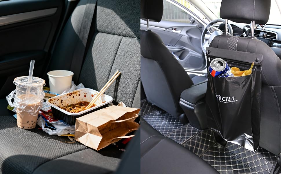 garbage bag for car