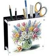Tontut DIY Diamond Painting Kit,Vase Special Shape diamond painting pen holder, Acrylic Daily Off...