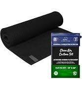 ID Air Systems: 1/2" Thick Universal Cut-to-Fit Carbon Pre-Filter Pad - 16" x 50" - Compatible wi...
