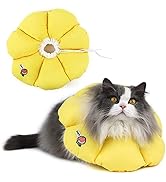 HiDREAM Cat Cone Collar,Cute Waterproof Elizabethan e Collar for Cats,Anti-Bite Lick Wound Healin...