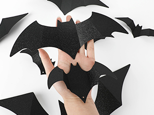 3D Halloween Hanging Bats Decoration