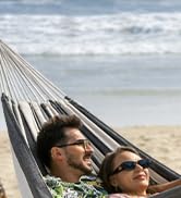 Lazy Daze Hammocks Double Brazilian Cotton Hammock, Extra Large Portable Outdoor Camping Hammock ...