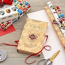 Harry Potter Wrapping Paper Marauders Map