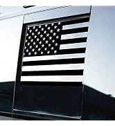 Smeyta Rear Middle Window Decals,American Flag Vinyl Decal Compatible with Ford F150 F250 F350 F4...