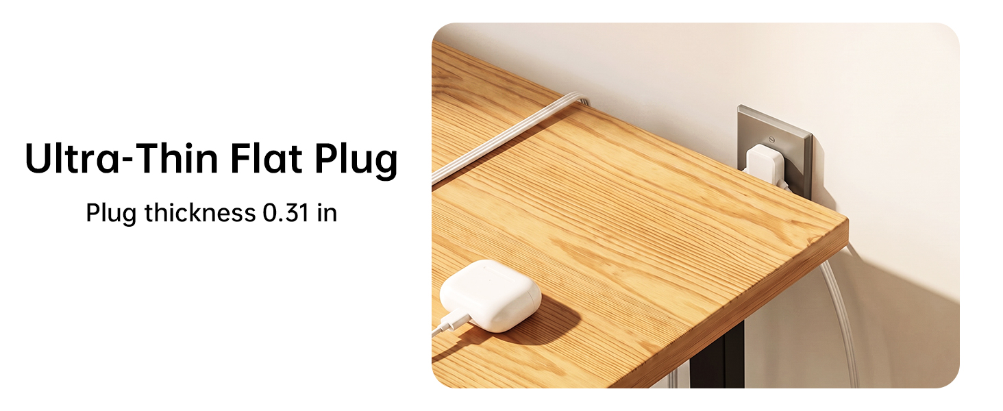 Ultra-Thin Flat Plug