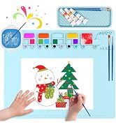 Silicone Painting Mat,EG-SIPRO Large Thick High-Grade Silicone Craft Mat with Cup,20"X16" Creativ...