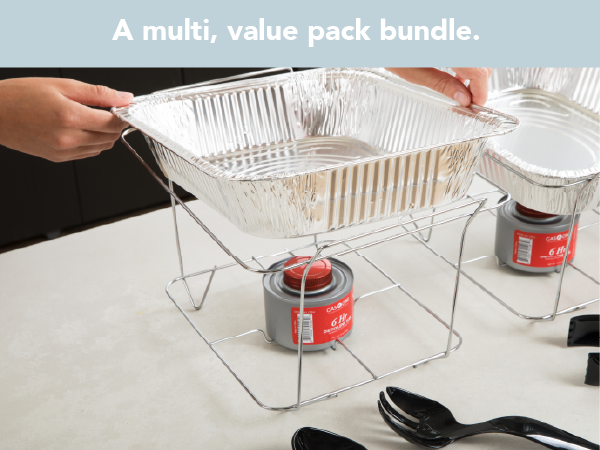 Dispoable Chafing Dish Sterno Catering Dish Catering Supplies