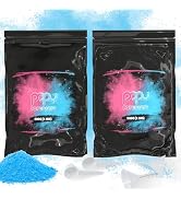 Black-Out Gender Reveal Powder- 2 lb Blue Powder – Perfect for Baby Gender Reveal, Car Burnout, C...
