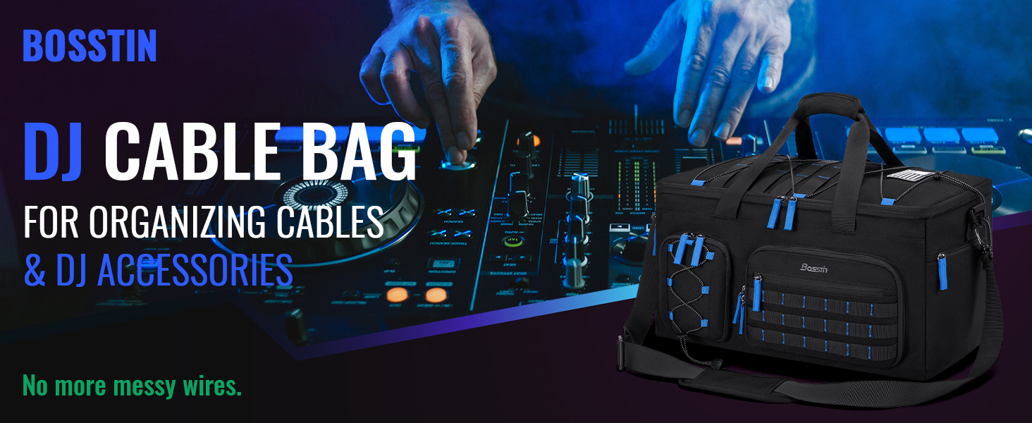dj cable bag