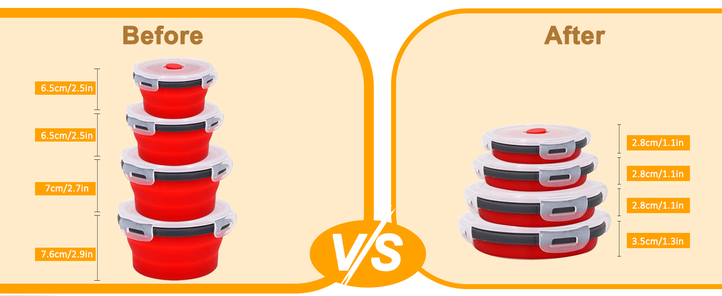 collapsible bowls