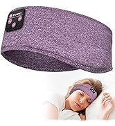 Fulext Sleep Headphones Bluetooth Headband,Sleeping Headphones Sports Headband Headphones, Long T...