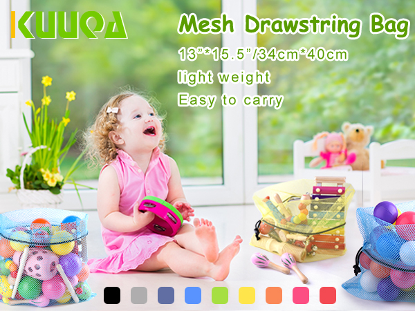 Mesh Drawstring Bag
