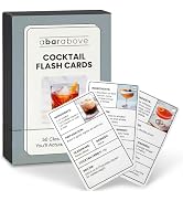 A Bar Above Cocktail Flash Cards, Deck of Cards with Step By Step Drinks, Ingredients Ratios and ...