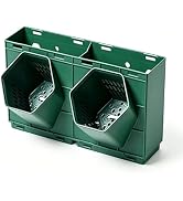 STILLM Vertical Wall Planter for Indoor Plants, Living Wall Planter System with 2 Stackable Pots,...