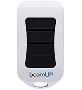 beamUP Garage Door Opener Remote - Mini 3-Button (R3MBU) Keychain Remote Control Garage Clicker C...