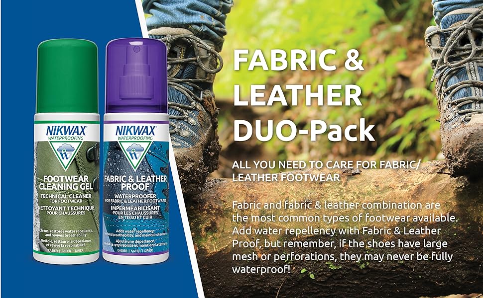 Fabric & Leather Proof Duo-Pack