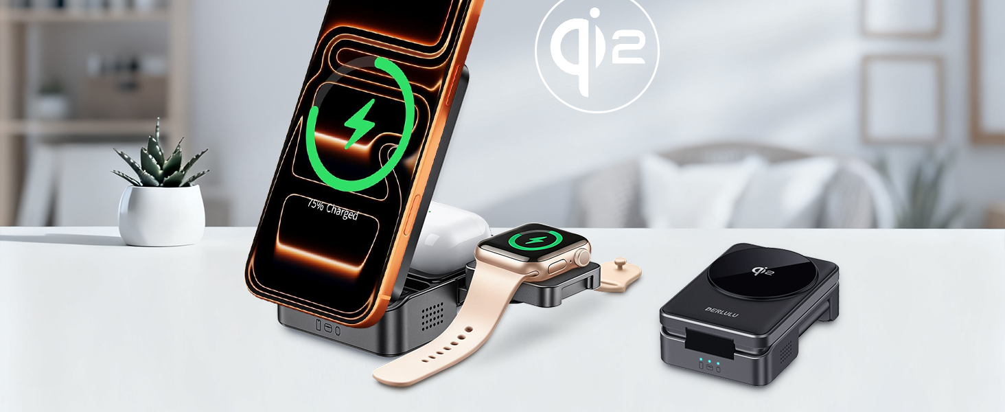 Qi2 Magnetic Wireles Charger-02