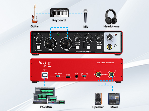 cixun 2i2 audio interface