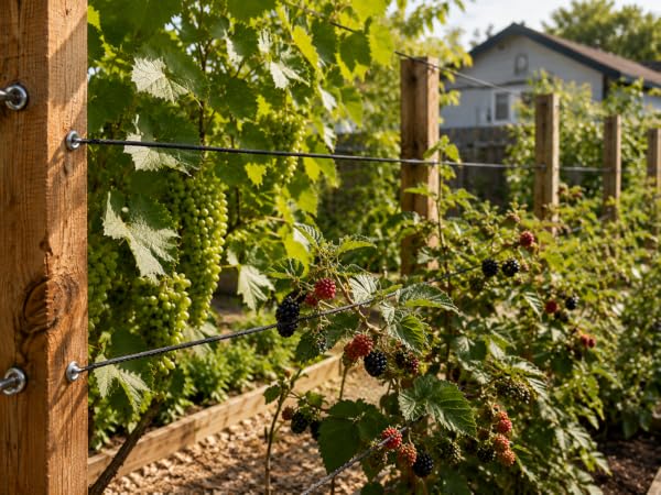 Flexible Support for Vines & Berries