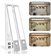 Under Cabinet Lights,52 LED Operated Motion Sensor Light Indoor,1500mAh USB Rechargeable Closet L...
