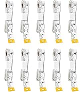 Perfect Measuring Tape - Double Sided (inch and mm/cm) Fractional Sewing Tape (10 Pack - 60in/1.5...
