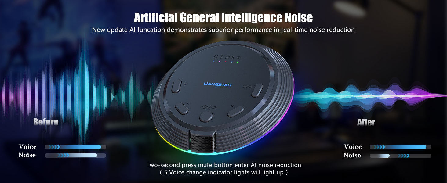 Clear Sound & AI Noise Reduction