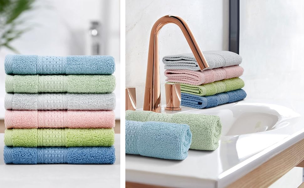 wash cloths for decor