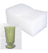 6''x10'' Bubble Pouch Bags, 50Pcs Clear Bubble Pouches Wrap for Shipping, Double Walled Cushionin...