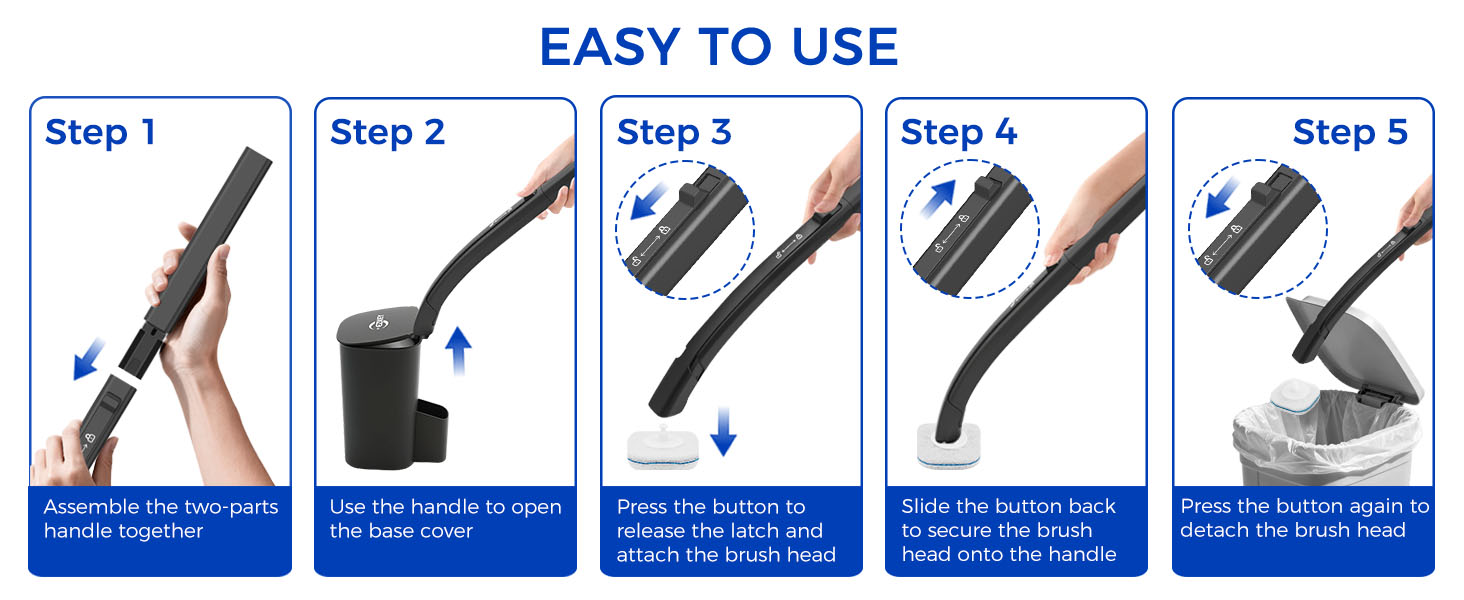 Disposable Toilet Brush