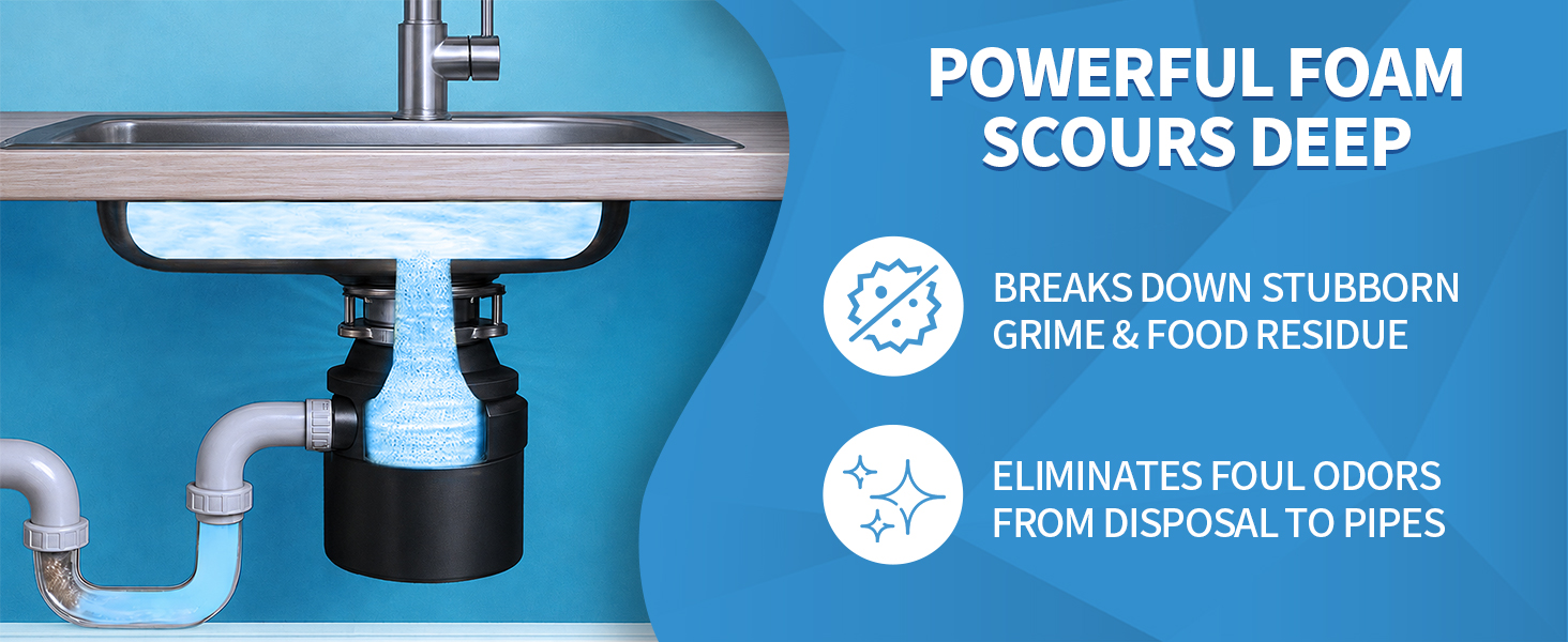 garbage disposal cleaner and deodorizer
