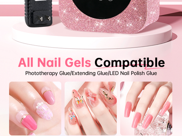mini uv nail lamp