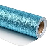 RUSPEPA Glitter Wrapping Paper - Solid Color Glitter Sparkle Paper Perfect for Wedding, Birthday,...