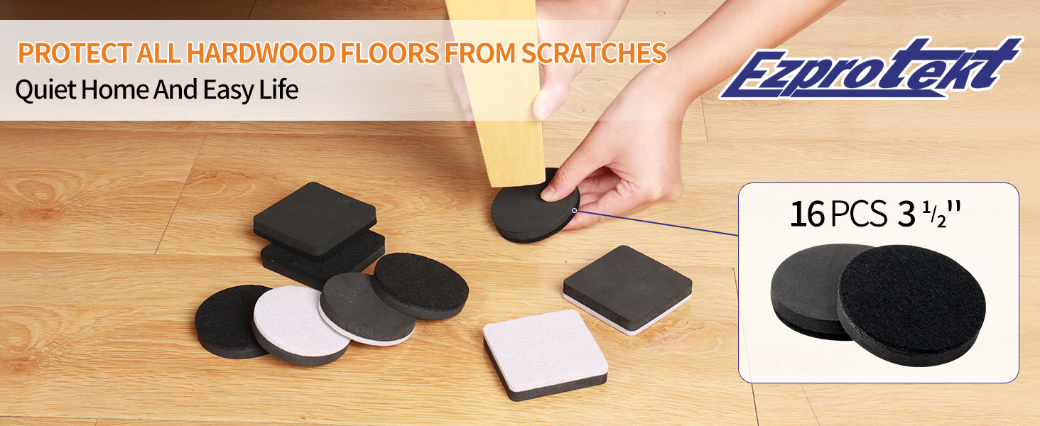 Felt Furniture Sliders