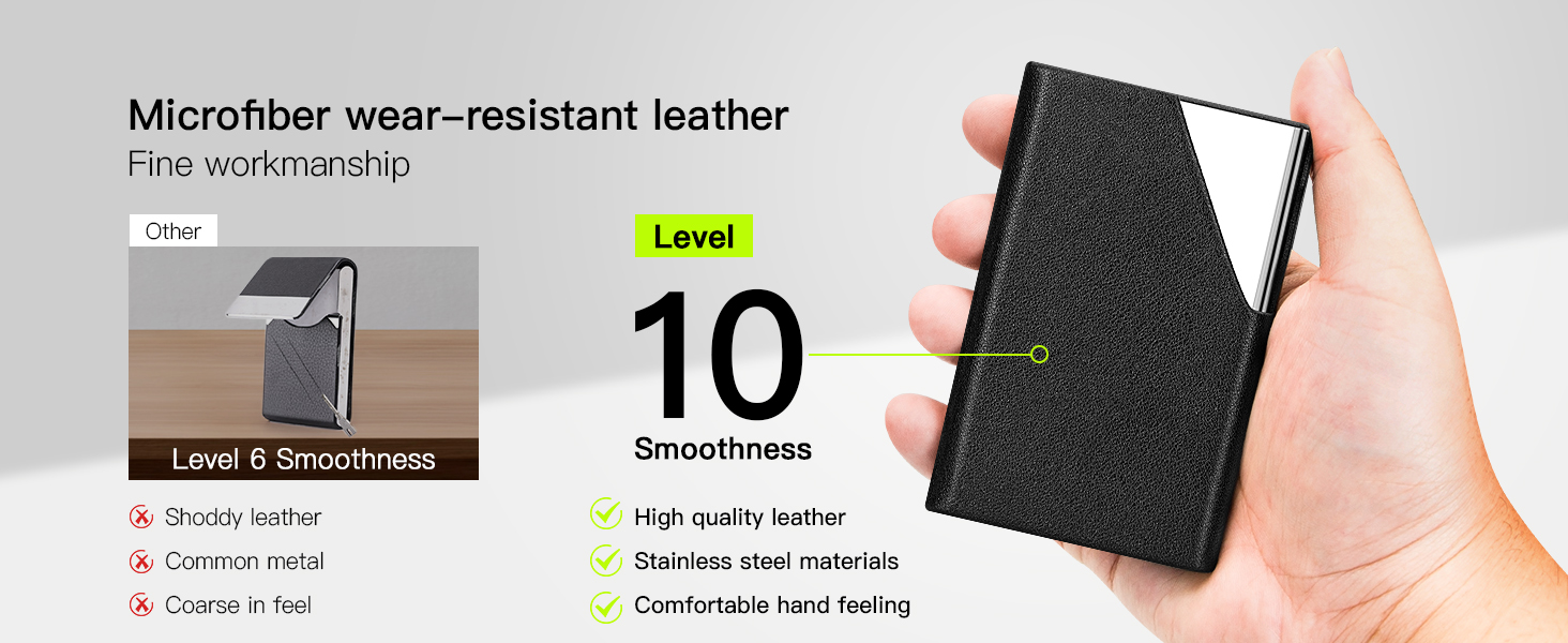 Microfber wear-resistant leather